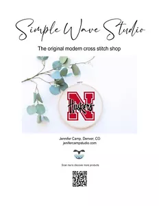 Nebraska Counted Cross Stitch Kit - Picture 1 of 4