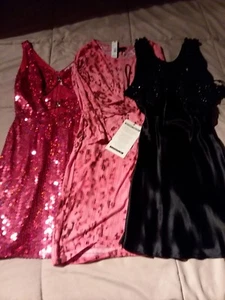 Gantos / Niteline / Sears Missy Front Twist Dress Lot - Picture 1 of 9