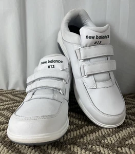 New Balance Mens 813 V1 Hook and Loop Walking Shoe, Size 13 White - Picture 1 of 12