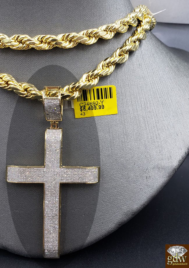Real 10k Gold Rope Chain 28\