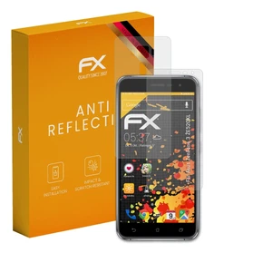 atFoliX 3x Screen Protection Film for Asus ZenFone 3 ZE520KL matt&shockproof - Picture 1 of 8