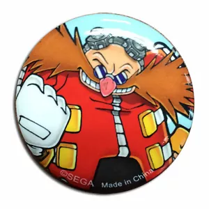 Sonic the Hedgehog Doctor Eggman 1.25 inch Pinback Button - Picture 1 of 1