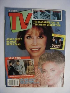 May 1986 TV Gold magazine STAR TREK Batman UNCLE Perry Mason MAUDE Johnny Quest - Picture 1 of 3
