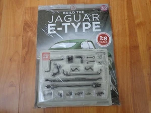 1/8 DEAGOSTINI BUILD YOUR OWN THE JAGUAR E-TYPE CAR ISSUE 32 INC PART - Picture 1 of 1