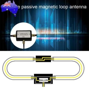 YouLoop Magnetic Antenna Portable Passive Magnetism Loop Antenna for HF VHF - Zdjęcie 1 z 7