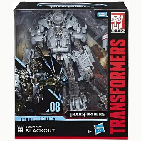 Hasbro Transformers Blackout Studio Series SS08 Deluxe Action Figure Official Cover