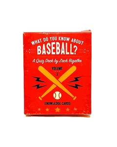 What Do You Know About Baseball Volume 2 Knowledge Cards Trivia Game New Sealed - Picture 1 of 6