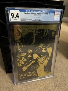 Sandman Universe: Nightmare Country #1 - Winzige Zwiebelfolie Edition - CGC 9.4 - Bild 1 von 2