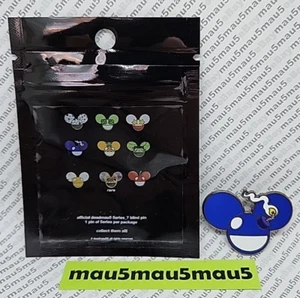 Deadmau5 Series 7 Enamel Pin Numbered to 100 TNT Dynamite Smoking Blue #72 - Picture 1 of 13