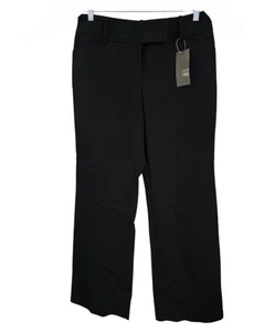Mossimo Women's Black Stretch Extensible Pants Wide Leg Fit 4 Size 10 NWT - Picture 1 of 10