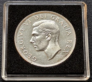 1952 NWL Canada Silver $1 Dollar ***No Water Lines Variety*** Great Condition - Picture 1 of 2