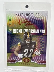 2021 Panini Illusions Najee Harris Rookie Endorsements Red /99 #RE-13 - Picture 1 of 4