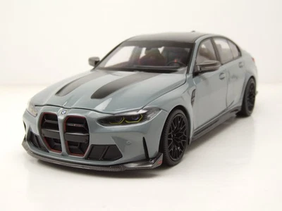 BMW M3 CS 2023 Grigio Metallizzato Modellino 1:18 Minichamps - Immagine 1 di 4