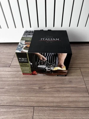 New In Box - Kitchen Craft World Of Flavours Pasta Machine - Pasta Roller/Maker  - Image 1 of 4