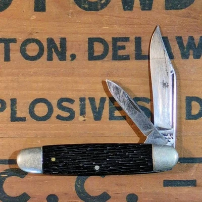 Vintage Kutmaster USA 2 Blade Cigar Jack Pocket Knife, 3.5" - Image 1 of 4