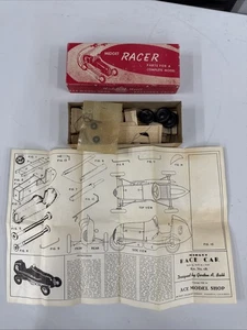 Ace Model Midget Racer Car Model 6 R 1946 Balsa Wood Kit Rare! Gordon A. Babb - Picture 1 of 17