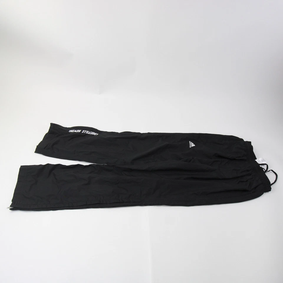 Louisville Cardinals adidas Climaproof Rain Pants Men's Black Used - Image 1 of 1