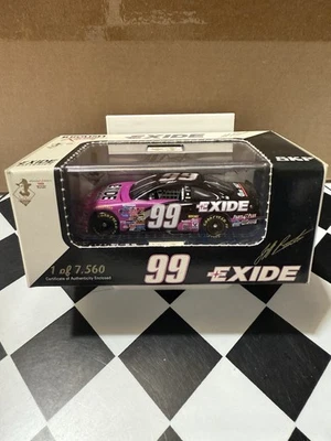 Jeff Burton #99 Exide Batteries 1999 1/64 Team Caliber Nascar Diecast WITH CASE! - Image 1 of 3