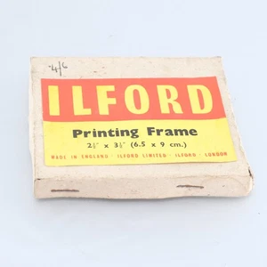 Ilford Printing Frame 6.5x9cm 2.5x3.5 Vintage Darkroom Contact Photo England - Picture 1 of 7