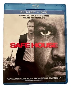 Safe House (Blu-ray Disc, 2012, 2-Disc Set) Denzel Washington, Ryan Reynolds - Picture 1 of 8