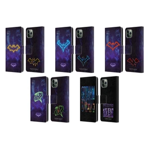 GOTHAM KNIGHTS ART DE PERSONNAGE ÉTUI COQUE EN CUIR POUR APPLE iPHONE TÉLÉPHONES - Photo 1 sur 11