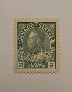 Canada Scott 107iv King George V Admirals Uniform 1923-1925 F-VF MH Dry Print - Picture 1 of 1