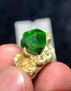 Terminated Green Garnet Small Specimen - Picture 1 of 1