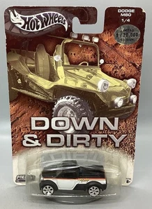 Dodge M80 1/4 edición limitada Hot Wheels Down & Dirty Series negro/blanco 1/20.000 - Imagen 1 de 8