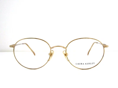 Monturas de gafas redondas para mujer LAURA ASHLEY 'Cornelia' años 90 Japón nuevas de stock Foto 1 de 4