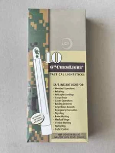 Cyalume 6" Tactical ChemLight - GREEN, 12 Hour (10-Pack) - Picture 1 of 2