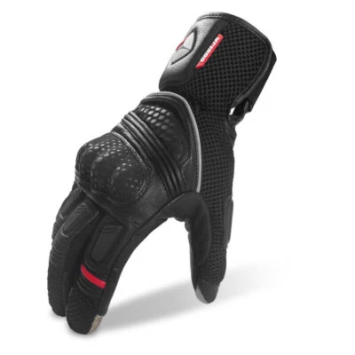 Guantes de Motocicleta Cuero Genuino Moto Carreras Guantes de Montar Hombres Mujeres Foto 1 de 4