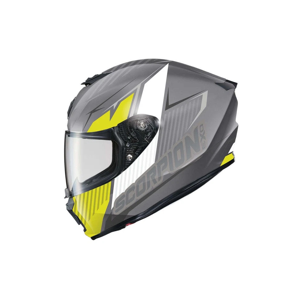 Scorpion EXO-R330 Hawker Motorcycle Helmet Hi-Viz Small Foto 1 de 1
