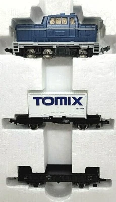 N Tomix 0-6-0 Switcher Freight Car Set (Tested) - Image 1 of 4