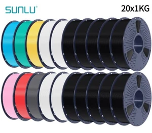 Bobine de filament d'imprimante 3D PLA META SUNLU 1,75 mm haute ténacité 5 kg 10 kg 20 kg - Photo 1/59