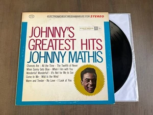Johnny Mathis – Johnny's Greatest Hits Vintage Vinyl LP Record Columbia CS 8634 - Picture 1 of 5