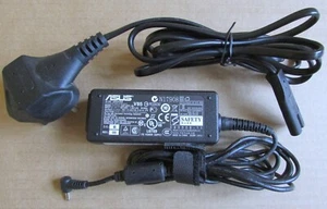 GENUINE ASUS ADP-40PH AB 19V 2.1A AC POWER SUPPLY CHARGER & UK PLUG - Picture 1 of 3