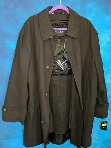 Lauren By Ralph Lauren Mens Jacket Black Size L Edmond Rainwear - Picture 1 of 7