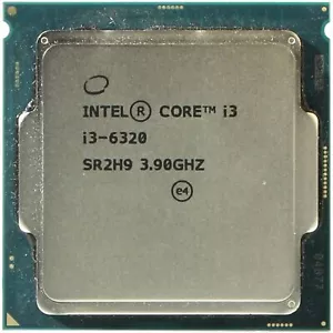 6Th Gen Intel Core i3-6320 3.90GHz LGA1151 CPU Processor Dual Core Desktop SR2H9 - Picture 1 of 2