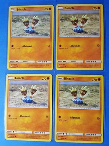 4x Binacle 66/131 Pokemon card SM Forbidden Light common NM - Picture 1 of 1