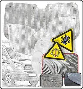 Cab thermal mat sun protection for Ford transit - Picture 1 of 5