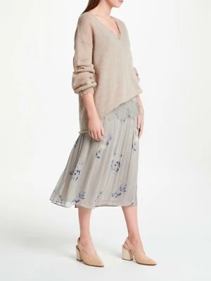 JOHN LEWIS Women's Double Layer Spaced Floral Skirt SIZE 16 NEW GEUINE RRP 130£ - Image 1 of 3