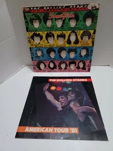 Vintage Rolling Stones American Tour '81 Concert Program 1981 & Some Girls Cover - Bild 1 von 9