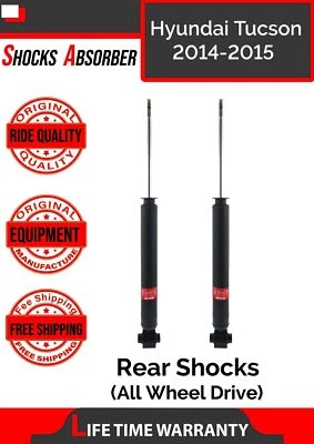 Amortiguadores traseros izquierdo y derecho KYB OE para Hyundai Tucson 2014-2015 2,4 L 4X4 Foto 1 de 4