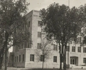 RPPC Davison County Courthouse Mitchell South Dakota c1930 photo postcard A553 - Picture 1 of 3