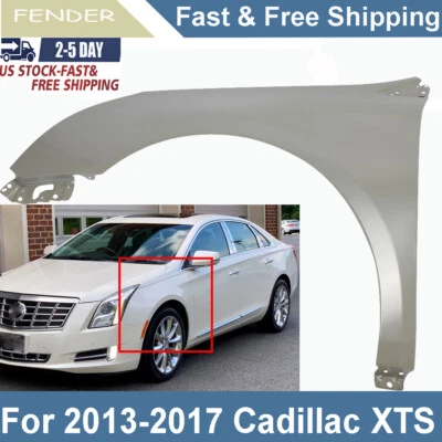 Front Left Side Fender For 2013 2014 2015 2016 2017 Cadillac XTS Primed Steel - Imagem 1 de 4
