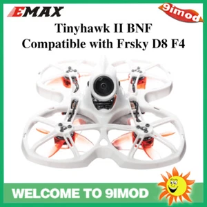 EMAX Tinyhawk II 75mm 1-2S Whoop FPV Racing Drone BNF FrSky D8 Runcam Cam VTX - Picture 1 of 12