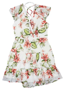 Guess Azalea Floral Print Iola Collection Mini Length V-Neck Women's Dress NWT - Picture 1 of 2