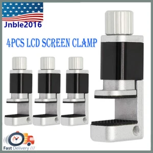 Adjustable Metal Clip iPad Phone LCD Screen Fixing Fixture Fastening Clamps 4Pcs - Picture 1 of 10