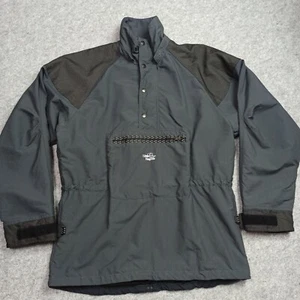 Haglofs Mens Vintage Anorak Jacket Size L Grey Climatic 1/2 Zip Coat Large - Picture 1 of 14