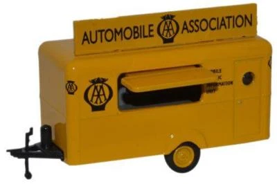 Oxford 76TR010 Aa Automobie Association Mobile Rimorchio 1/76 '00' Gauge T48 - Immagine 1 di 4